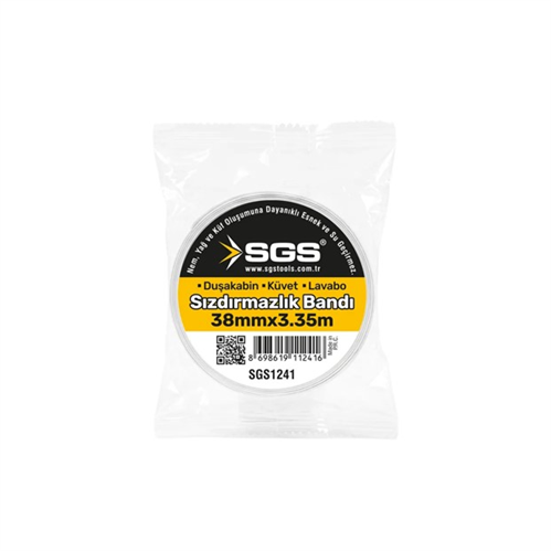 SIZDIRMAZLIK BANTI 38 MM 3,35 MT SGS 1241