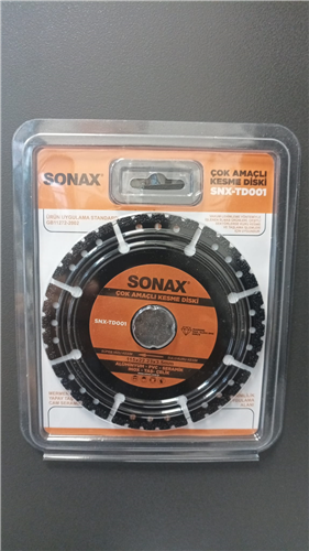 SONAX ÇOK AMAÇLI ELMAS KESİCİ 115 MM SNX-TD001