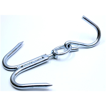 KASAP ÇENGELİ - ET KANCASI ( ÇİFT TARAF ) 10 MM KALIN